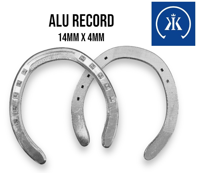 Kerckhaert ALU RECORD Trotto Alluminio C/S Liscio 1 clip 14x4 Front