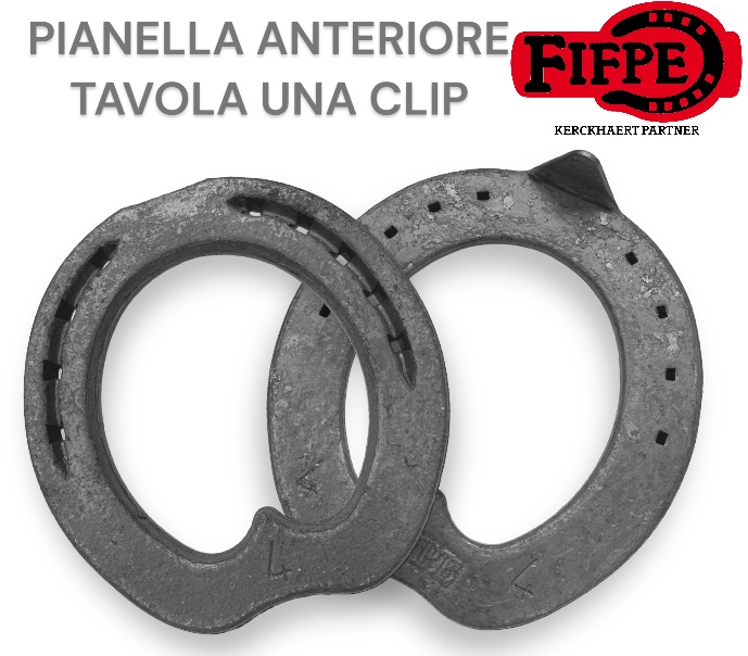 Fifpe TAVOLA Pianella in Ferro Front una Clip