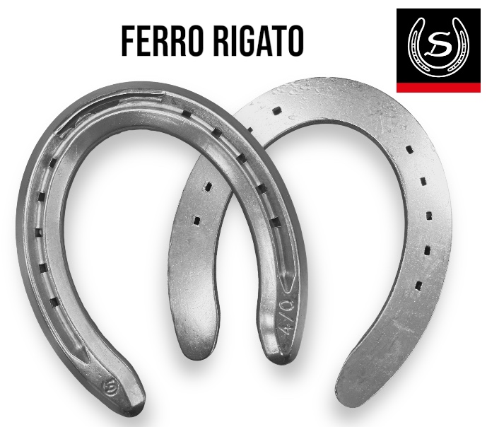 Double S -AR-Trotto Alluminio Tutto Rigato Front