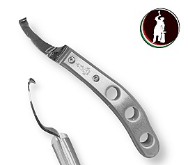 Icar Coltello Vet Manico in Alluminio Lama Drop Intercambiabile