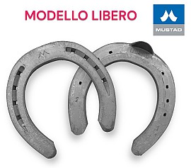 Mustad Ferro LIBERO 20/25X8 Front una clip