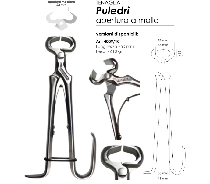 Tenaglia Pareggio Monomano per Puledri_1