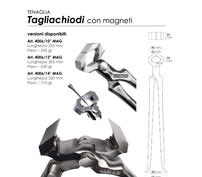 Taglia Chiodi con Magnete ICAR_1