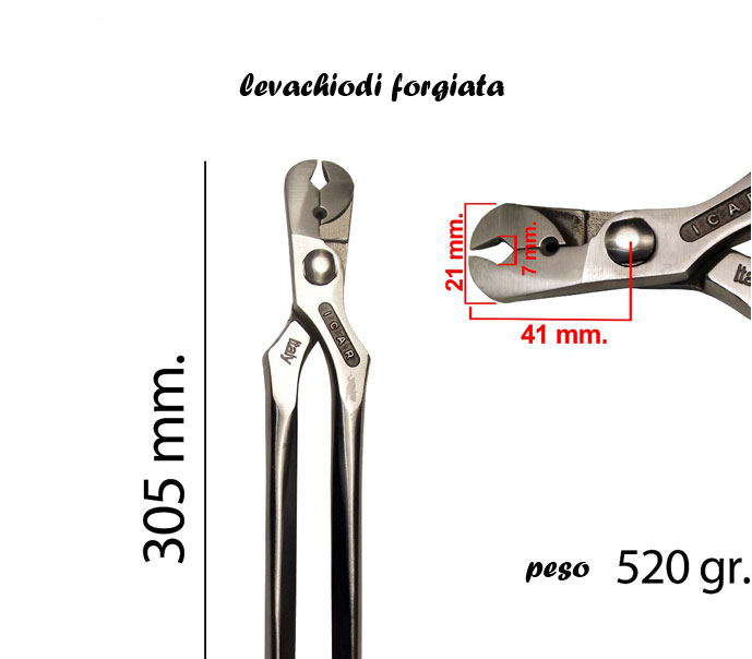 Tenaglia Maniscalco Leva chiodi ICAR_3