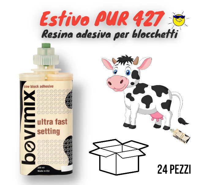 Equimix Cartuccia Bovimix -system colla estiva PUR 427