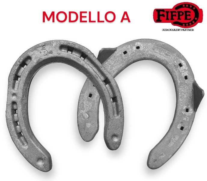 Fifpe Ferro NUOVO Liscio Sella Hind due Clip