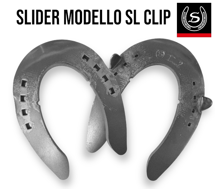 Double S Ferri di cavallo Slider SL  con 2 Clip